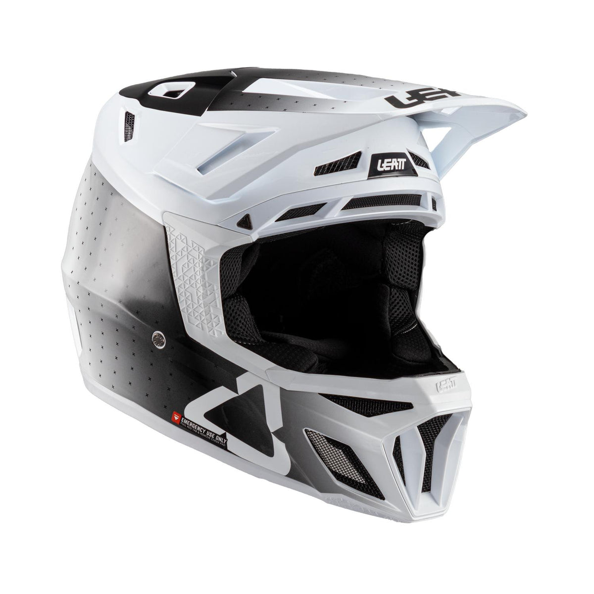 Casco Integral Leatt MTB Gravity 8.0 Blanco Talla S 55-56cm