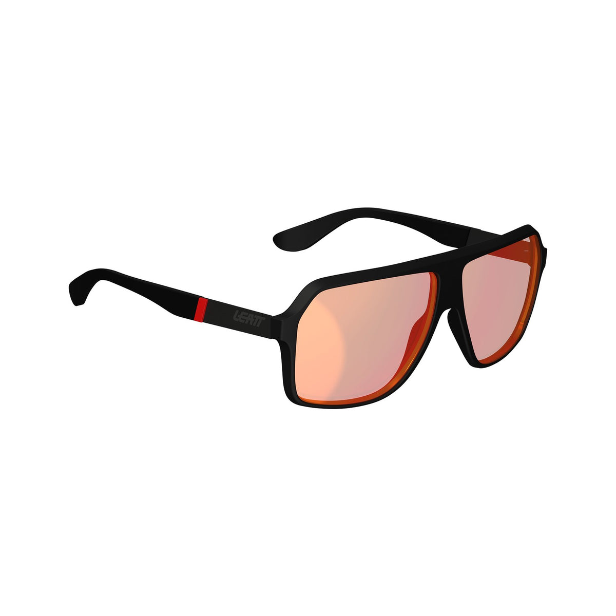 Lentes Leatt TheViz Andes Polarizado Rojo 14 VLT Negro Satinado
