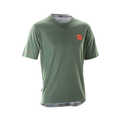 Jersey Leatt Manga Corta Endurance 2.0 Verde Niebla S 38US