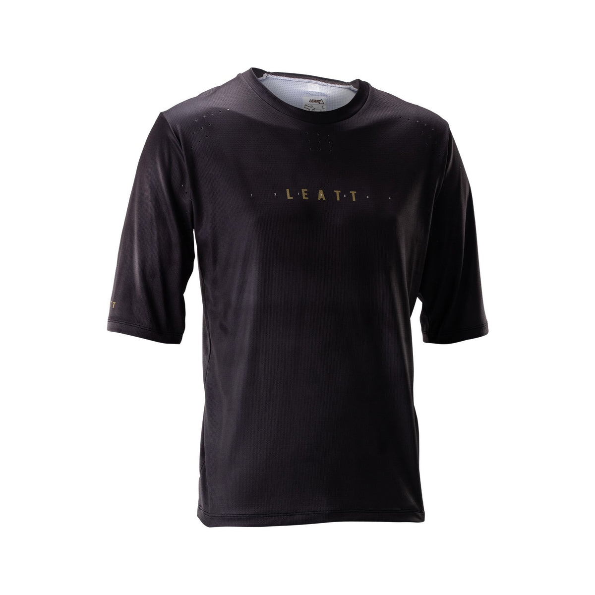 Jersey Leatt MTB Gravity 4.0 Manga Corta Negro - Talla S