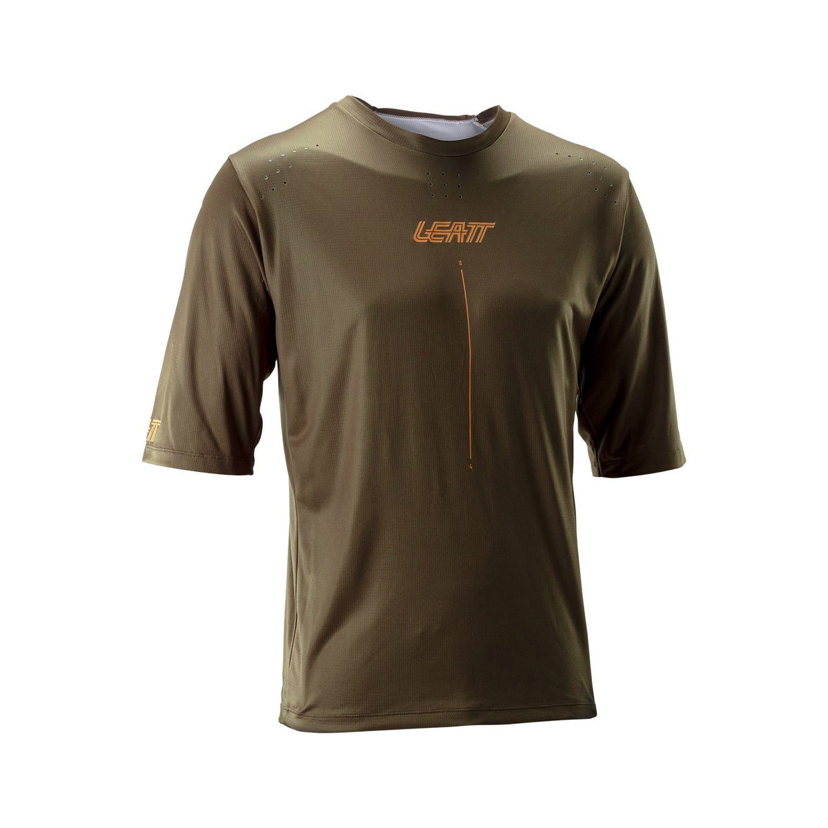 Jersey Leatt MTB Gravity 4.0 Manga Corta Café Arcilla XXL