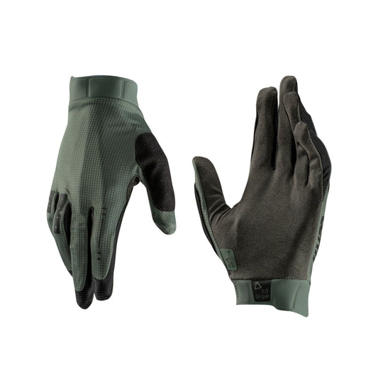 Guantes Leatt MTB GripR 1.0 Verde Niebla – Talla S