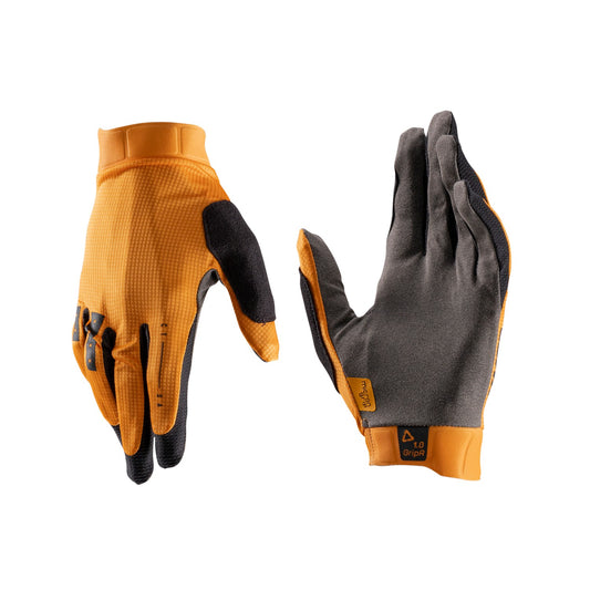 Guantes Leatt MTB GripR 1.0 Amarillo Largos Talla S
