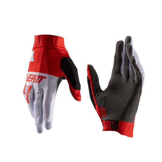 Guantes Leatt MTB GripR 1.0 Largos Rojo - Talla M