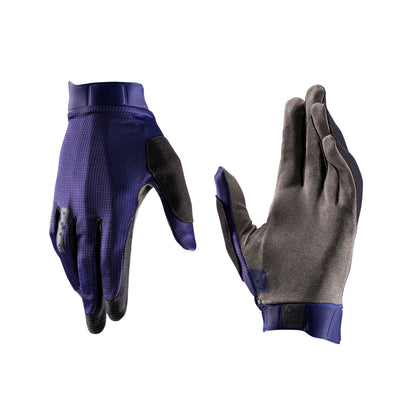 Guantes Leatt MTB GripR 1.0 Azul Galaxia