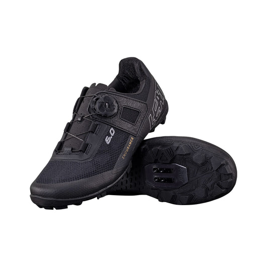 Zapatillas Leatt Endurance PRO 6.0 Fijación MTB Negro Talla 40