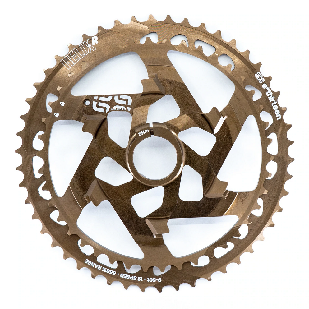Piñón E*Thirteen Helix 12v 42-50T Bronce MTB