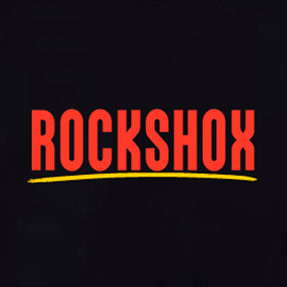 Polera Rockshox Paint Brush Logo Negro