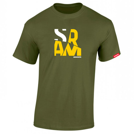 Polera SRAM Fragments Verde