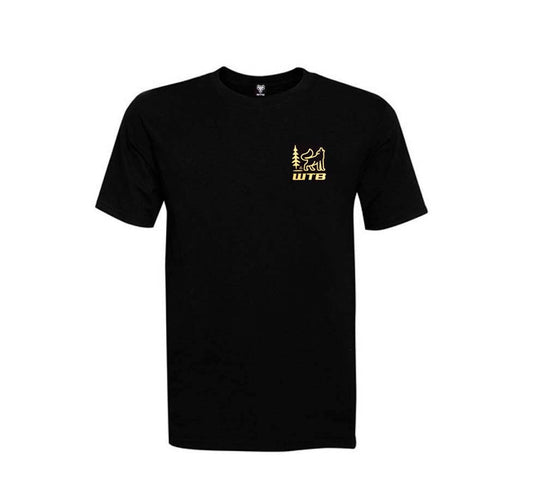 Polera WTB Manga Corta Wolf Negro Talla S | FierrRide