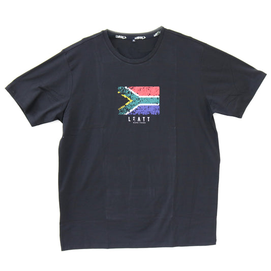Polera Leatt Color Logo Negro Talla M | Lifestyle MTB