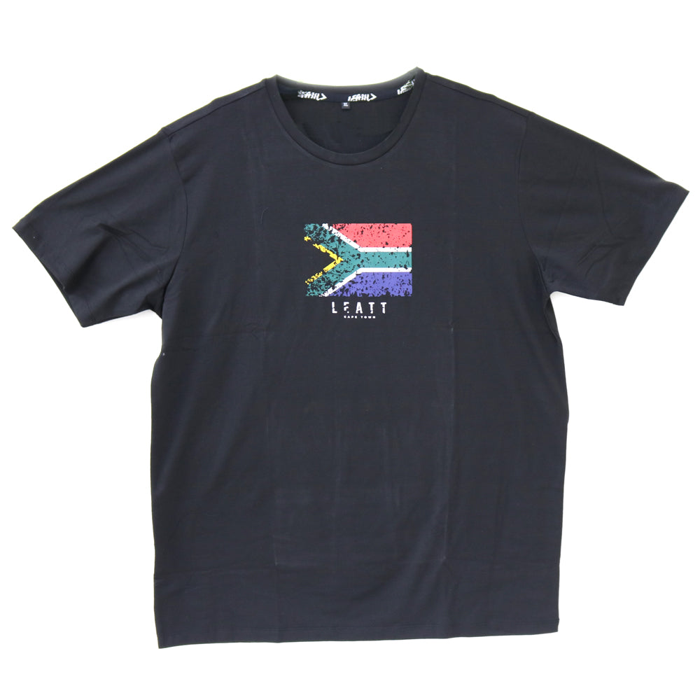 Polera Leatt Color Logo Negro Talla | MTB Lifestyle