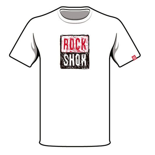 Polera Rockshox R2206 Blanco