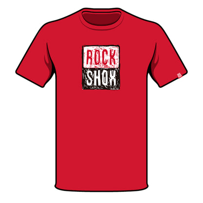 Polera Rockshox R2206 Rojo