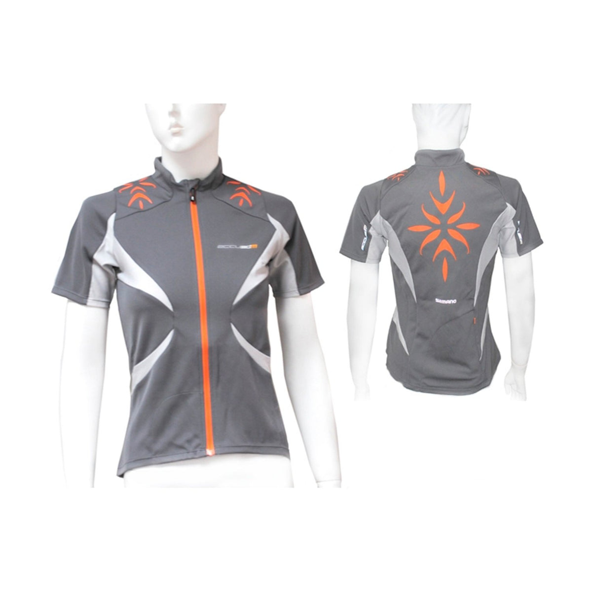 Jersey Shimano WM Explorer Gargoyle / Naranja (S) Manga