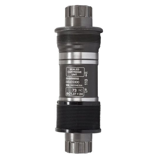 EJE DE Motor Shimano BB-ES300, Splined/hollow-type Axle, 121MM BSA 73MM
