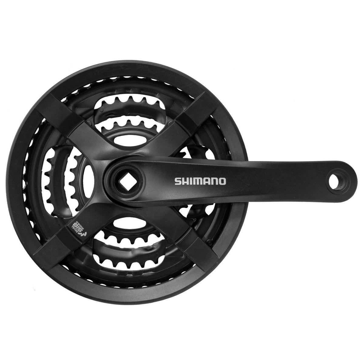 Volante Shimano Tourney FC-TY501 FOR Rear 6/7/8-SPEED, 170MM, 48X38X28T W/cg, W/crank Fixing Bolt, B