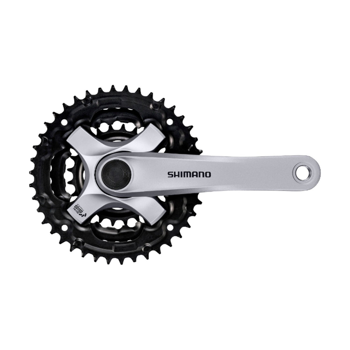 Volante Shimano Tourney FC-TY501 FOR Rear 6/7/8-SPEED, 170MM, 42X34X24T W/O CG, W/crank Fixing Bolt