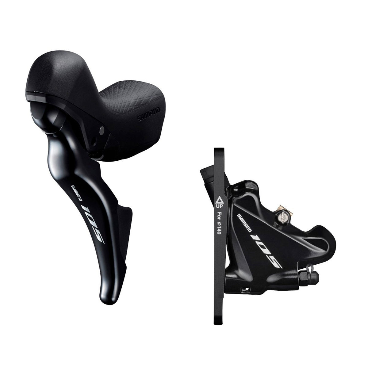 Freno Hid.set BRR7025KITR7070SET Shimano ST-R7025 L BR-R7070 Front 140MM Resin 1800MM SM-BH90 Caja
