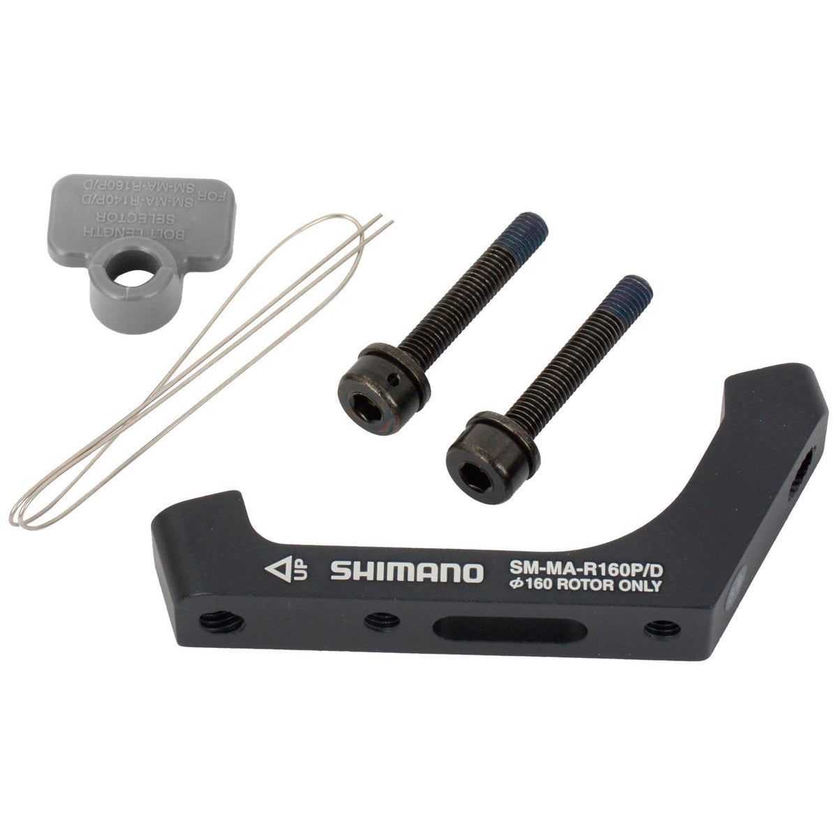 Adaptador Disco Ruta Smdbadt Shimano Brake SM-MA-R160P/D Adap.fixing Bolt X2 Thick. 25MM Wire Caja