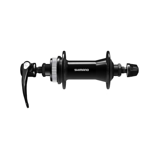 Maza Delantera Shimano Front Hub, HB-QC400, Center Lock Disc 32H, QR:133MM(BLACK), OLD:100MM
