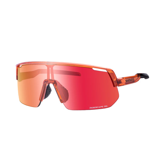 Lente Shimano Modelo CE-TCNL2-RD Technium L Ridescape Road Orange Sapphire Spare:clear; Ind.pack