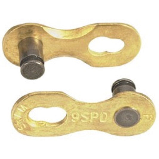 Conectores de Cadena SRAM PowerLink 9V Dorado (4 unidades)