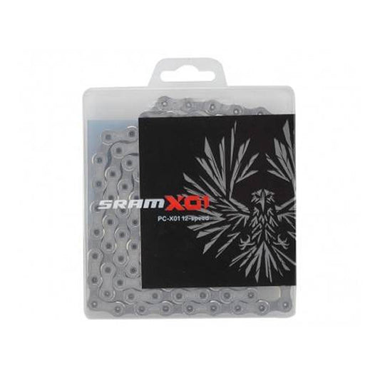 Cadena SRAM Eagle X01 HollowPin 126L Plateado 12v MTB