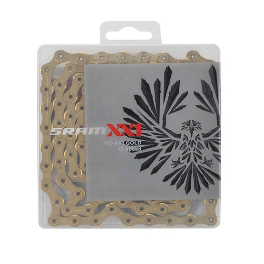 Cadena SRAM Eagle XX1 Hollow Pin 126L Dorada | 12 vel