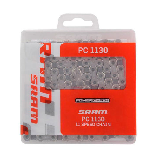 Cadena SRAM PC-1130 11V 114 Links Solid Pin Plateado