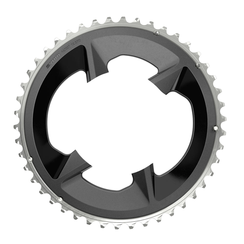 Corona SRAM Rival X-Range 107BCD Aluminio Negro 46T