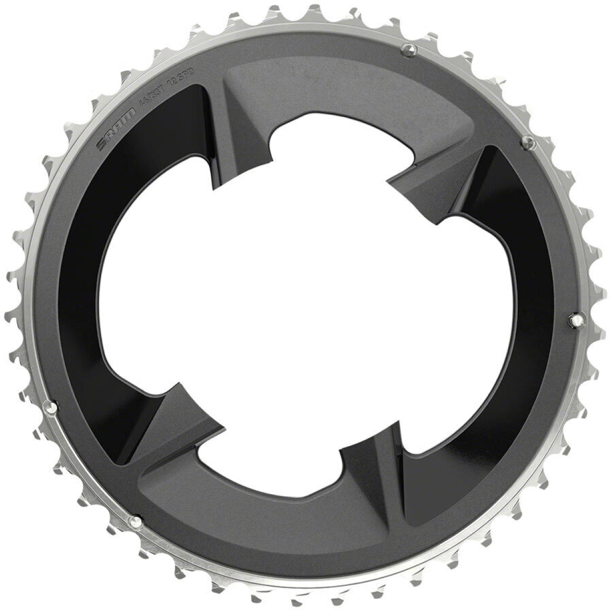 Corona SRAM Rival X-Range 94BCD Aluminio Negro 43T
