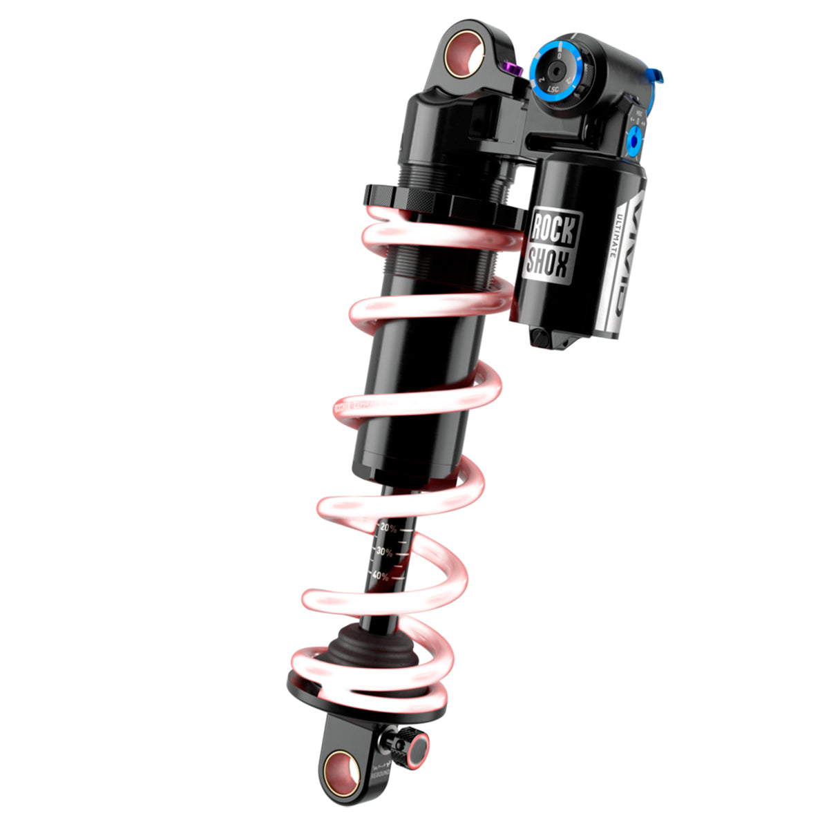 RockShox Vivid Ultimate RC2T Coil 210x55mm – Shock Trasero MTB