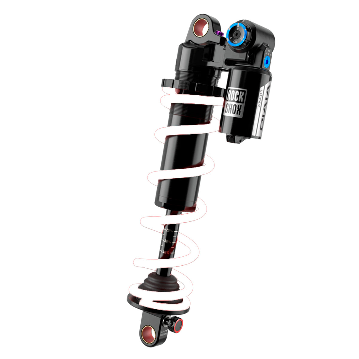 RockShox Vivid Ultimate DH RC2 Coil Trunnion Estándar D1
