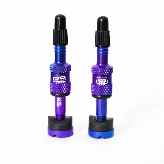 Válvulas Tubeless E*Thirteen Quick Fill Presta 23-30mm – 2 uds