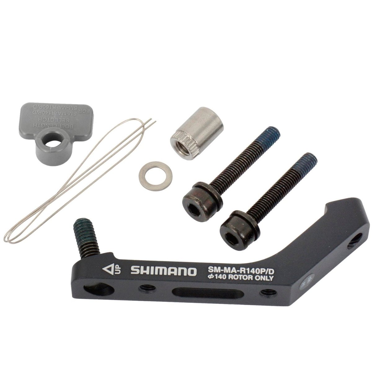 Adaptador Disco Ruta Smdbadt Shimano. Road Disc BR SM-MA-R140P/D Adap. Fixing Bolt X2 Caja - FIERRIDE