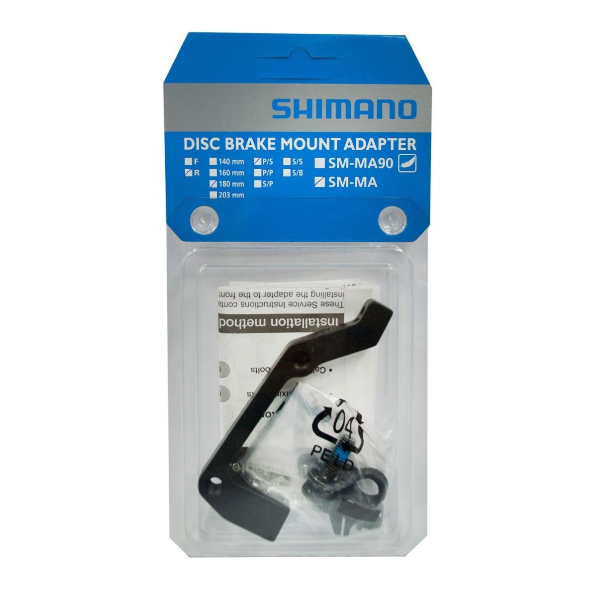 Adaptador Freno Shimano SM-MA-R180 Rueda Trasera 180mm - FIERRIDE