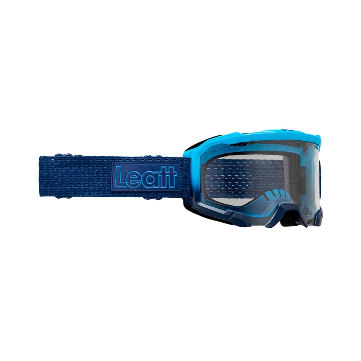 Antiparra Leatt Velocity 4.0 Cyan Azul Transparente 83 VLT - FIERRIDE
