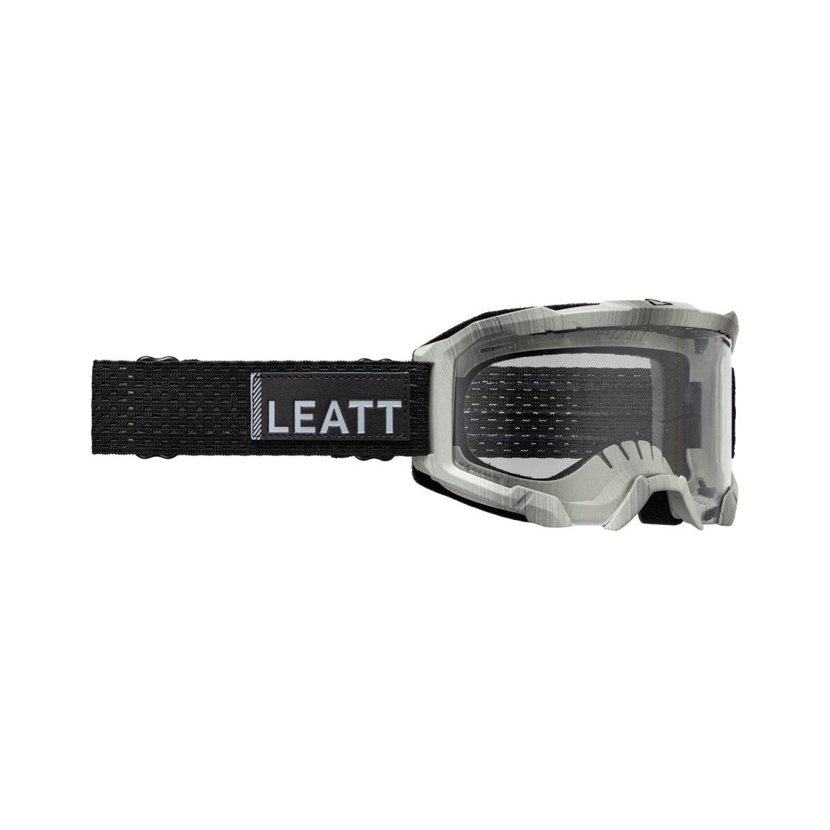 Antiparra Leatt Velocity 4.0 Gris Cepillado Transparente 83 VLT - FIERRIDE