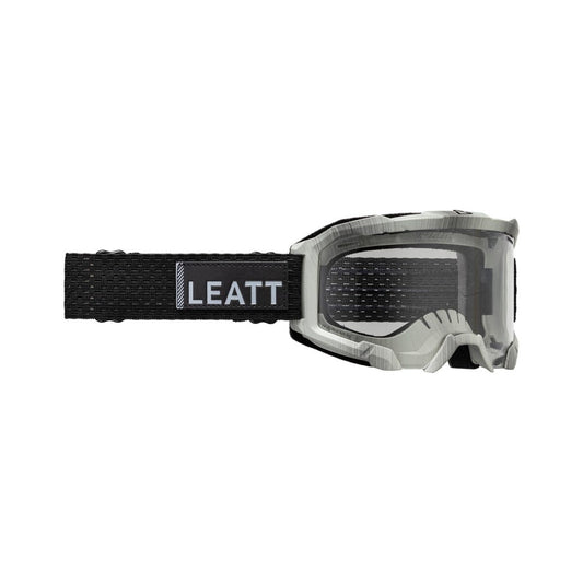 Antiparra Leatt Velocity 4.0 Gris Cepillado Transparente 83 VLT - FIERRIDE