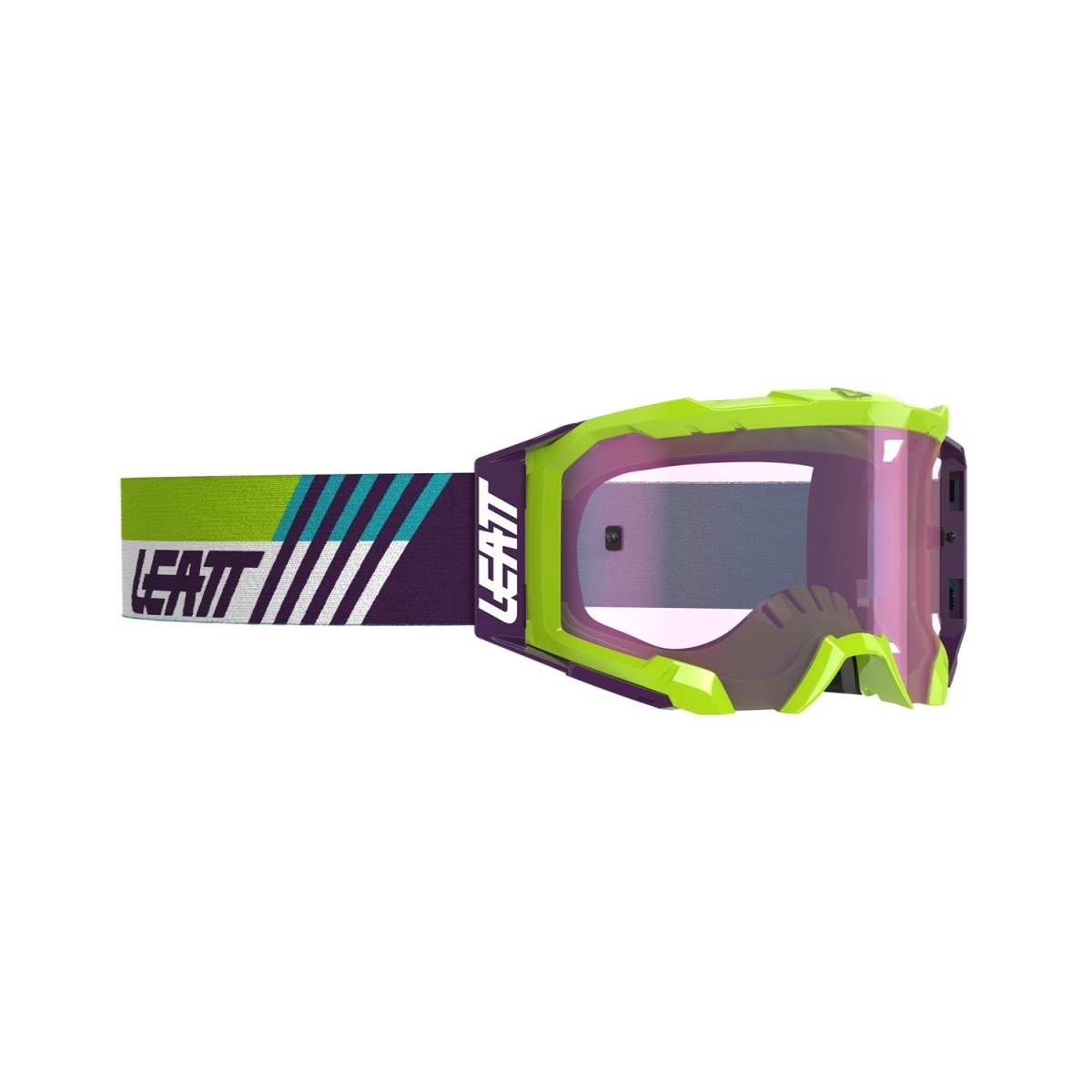 Antiparra Leatt Velocity 5.5 Cryztal Lime Yellow Purple 75 VLT - FIERRIDE