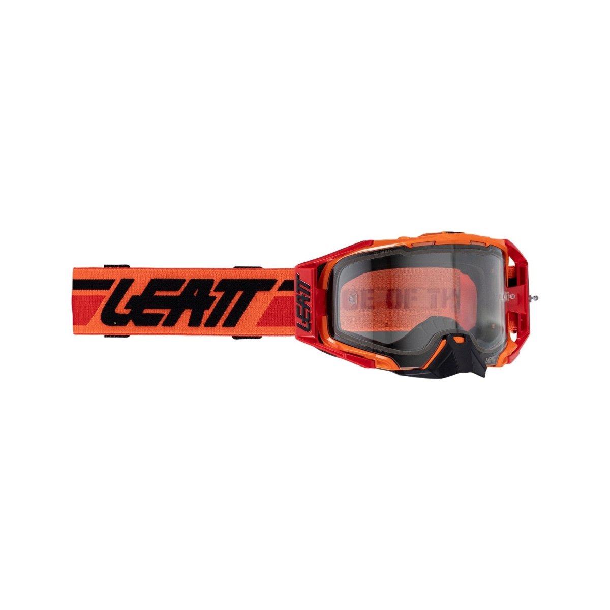 Antiparra Leatt Velocity 6.5 Rojo Flamas Transparente 83 VLT - FIERRIDE