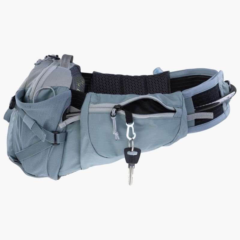 Banano EVOC Hip Pack Pro 3L + Bolsa 1.5L Gris MTB - FIERRIDE