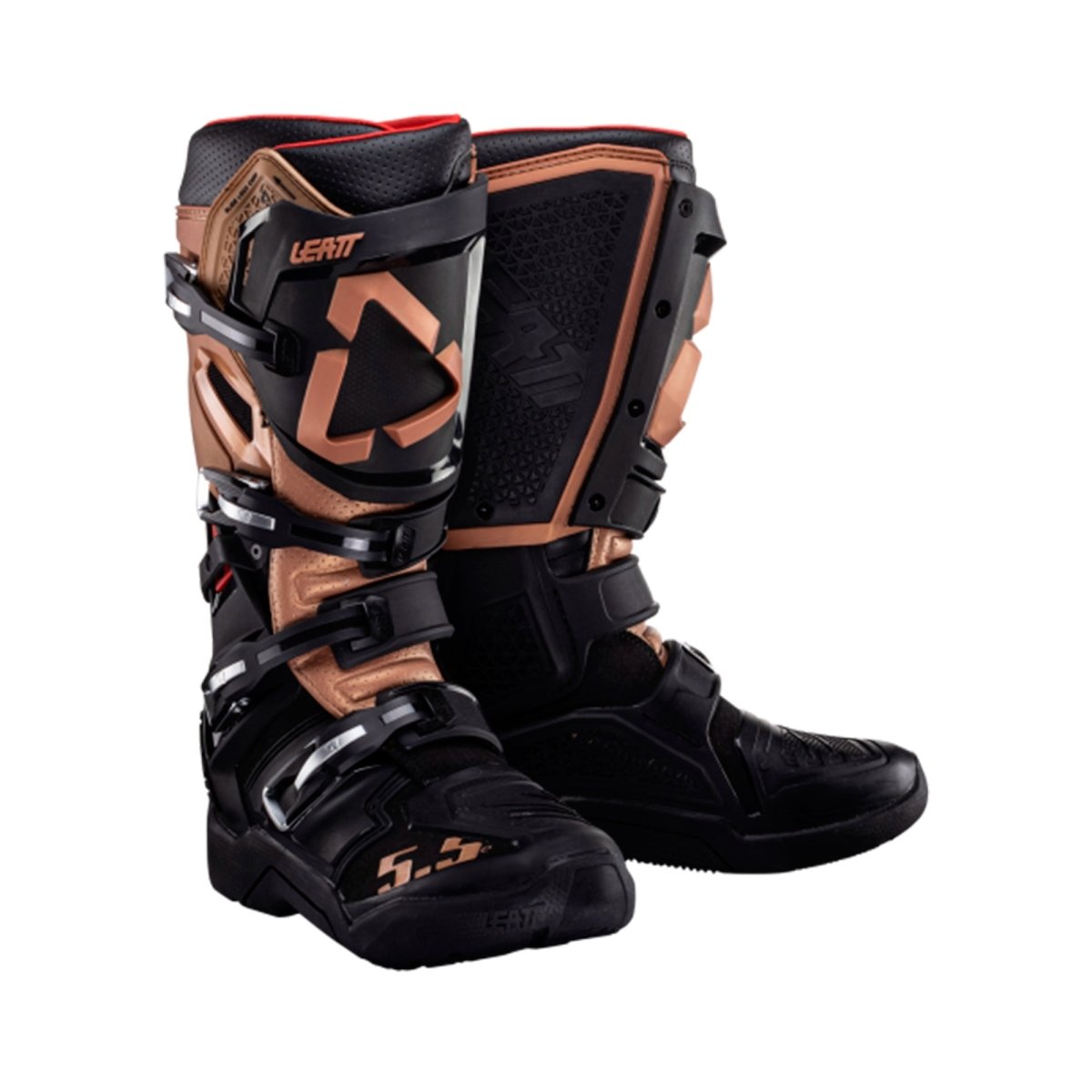 Botas Leatt 5.5 FlexLock Enduro US7/EU40.5/CM25.5 Copper - FIERRIDE