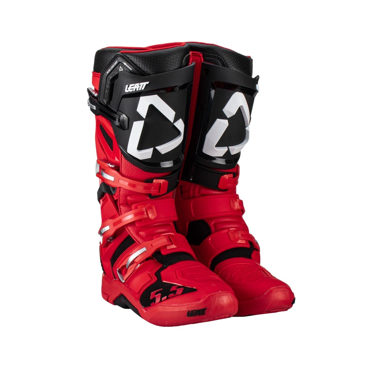 Botas Leatt 5.5 FlexLock US11/EU45.5/CM29.5 Red - FIERRIDE