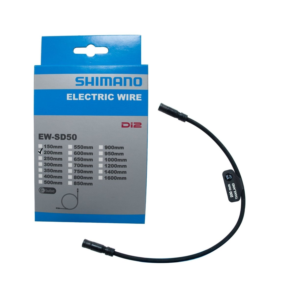 Cable Eléctrico E-Tube Shimano EW-SD50 200mm Di2 - FIERRIDE