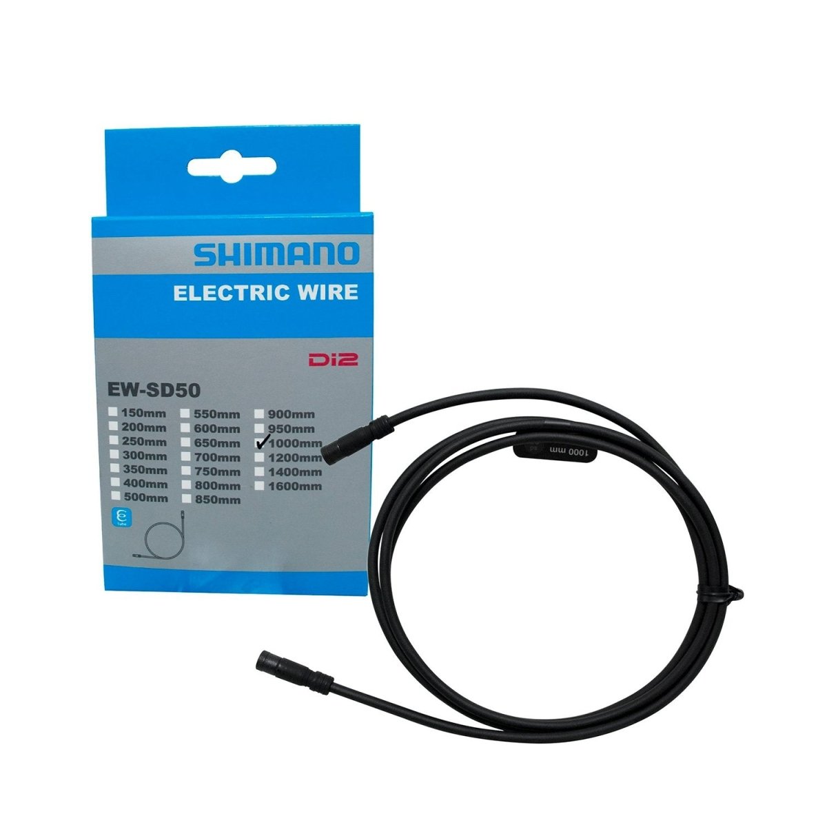 Cable Eléctrico Shimano EW-SD50 1000mm Di2 – Negro - FIERRIDE