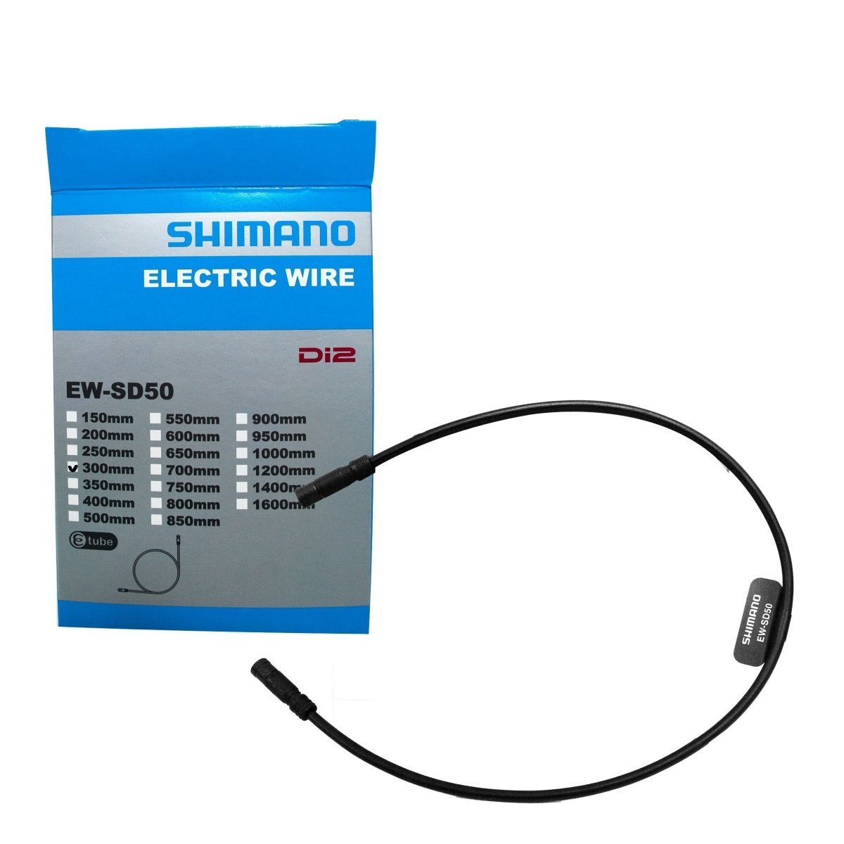Cable Eléctrico Shimano EW-SD50 300mm para Di2 Negro - FIERRIDE