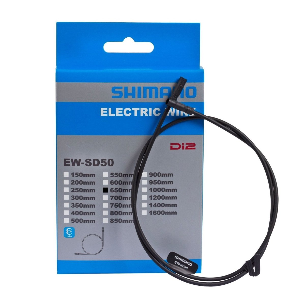 Cable Eléctrico Shimano EW-SD50 Di2 Ruta 650mm Negro - FIERRIDE