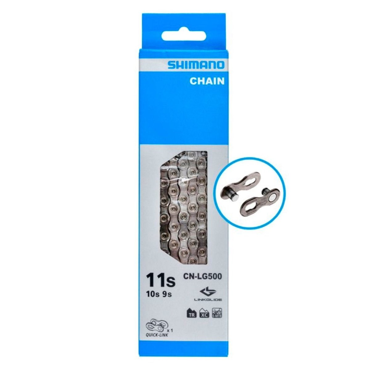 Cadena Shimano CN-LG500 126 Links 10/11 velocidades con Quick-Link - FIERRIDE